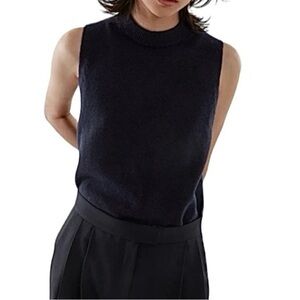 COS Black Sleeveless Sweater